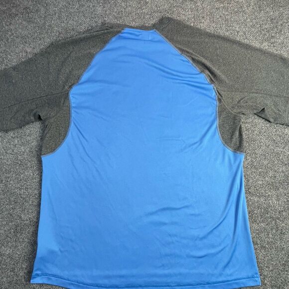 OKC Thunder NBA Blue/Gray Raglan Practice Shirt XL Official Licensed Apparel - Picture 11 of 12